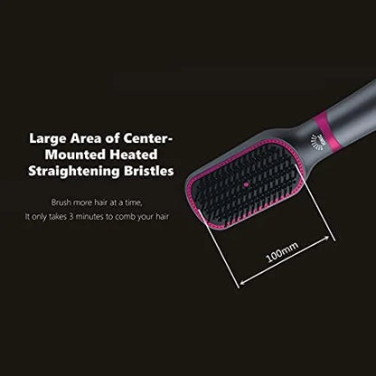 Portable Hair Dryer Brush Styler Hot Air Brush