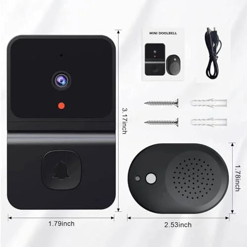 Smart Wireless Video Doorbell Camera –