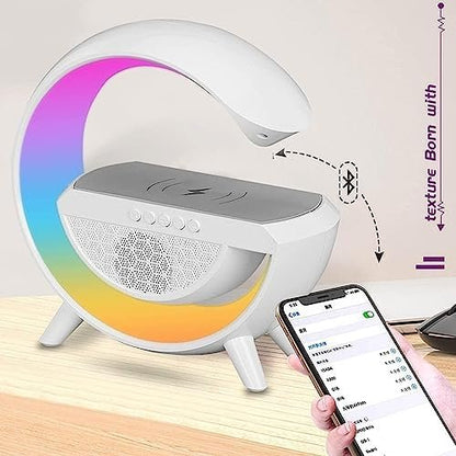 RGB Atmosphere Lamp, Color Changing Mood Light with Wireless Charger