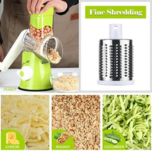 Round Mandoline Slicer Shredder