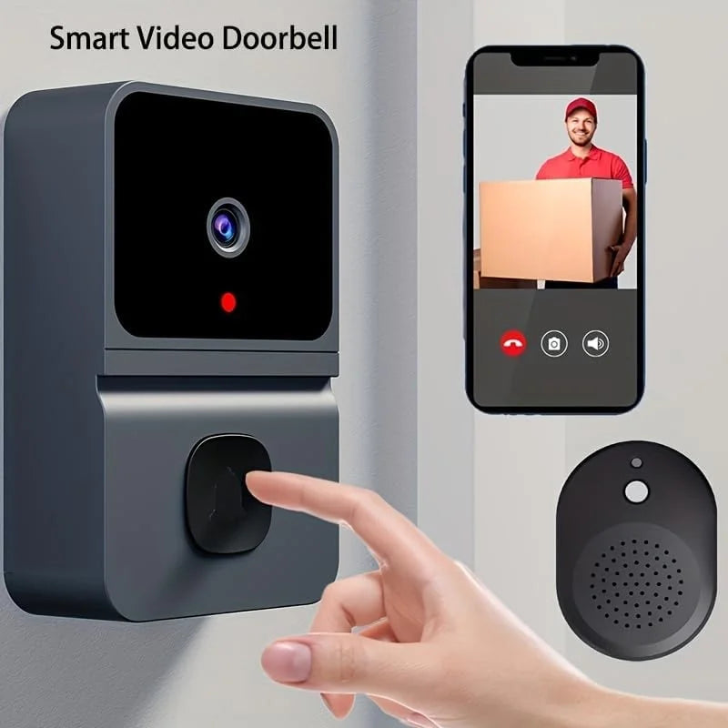 Smart Wireless Video Doorbell Camera –