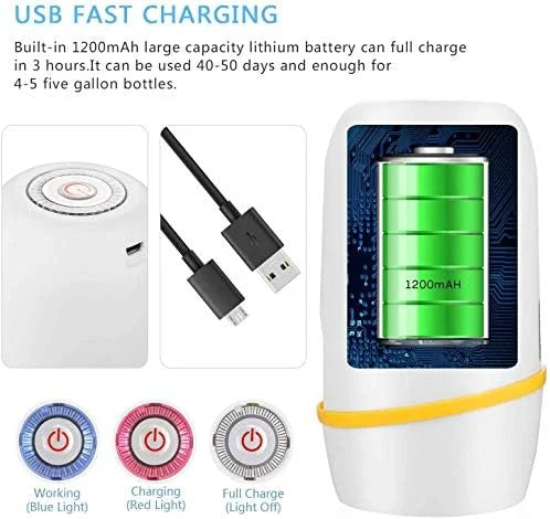 Electric water dispenser, USB charging automatic drinking water pump