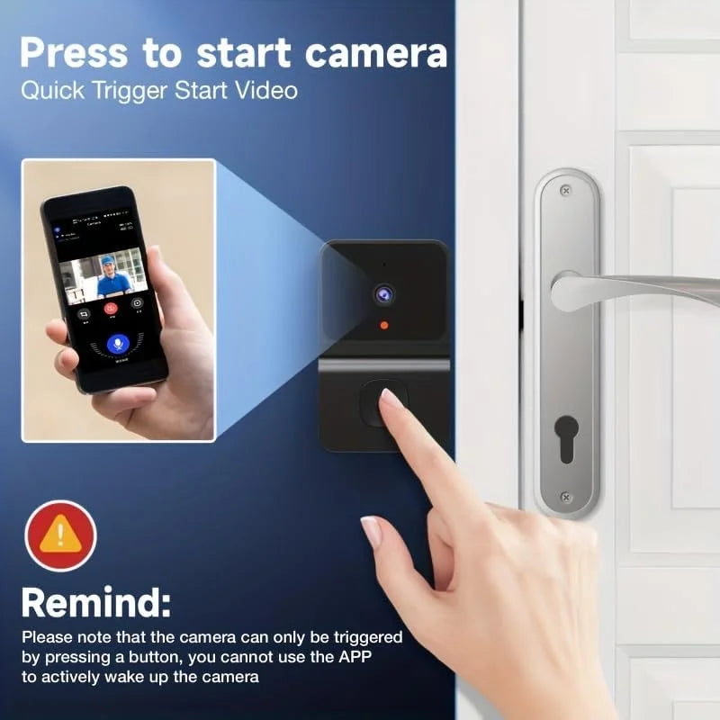 Smart Wireless Video Doorbell Camera –