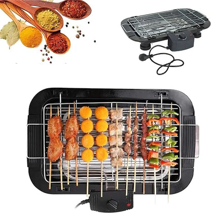 1500W BBQ Electric Countertop Grill Griddle